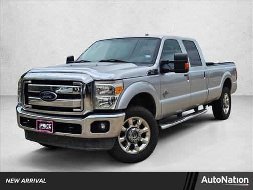 Ingot Silver Metallic 2012 Ford F-350 Lariat