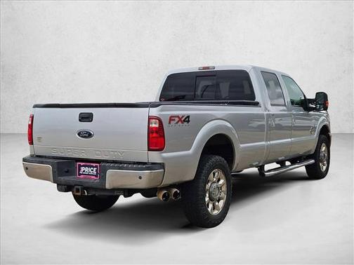 Ingot Silver Metallic 2012 Ford F-350 Lariat