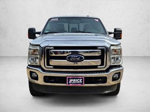 Ingot Silver Metallic 2012 Ford F-350 Lariat