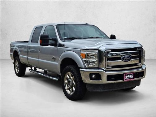 Ingot Silver Metallic 2012 Ford F-350 Lariat