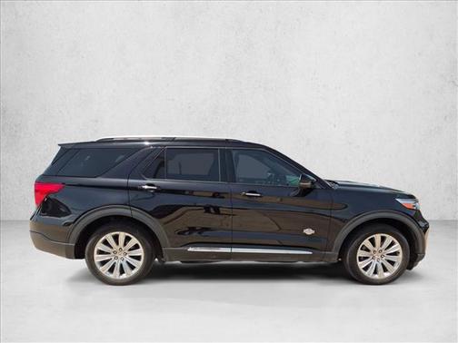 Agate Black Metallic 2021 Ford Explorer King Ranch