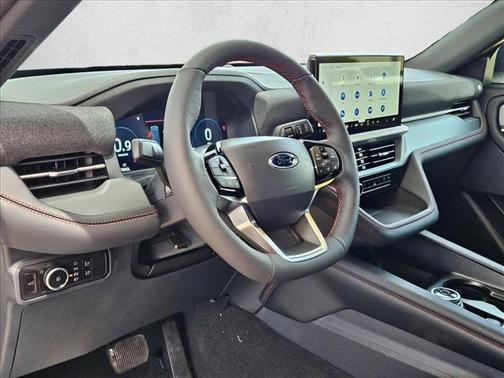 Star White Metallic Tri-Coat 2026 Ford Explorer ST-Line