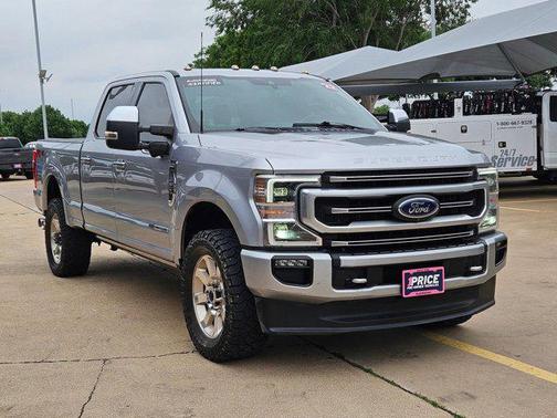 Iconic Silver Metallic 2022 Ford F-250 Platinum