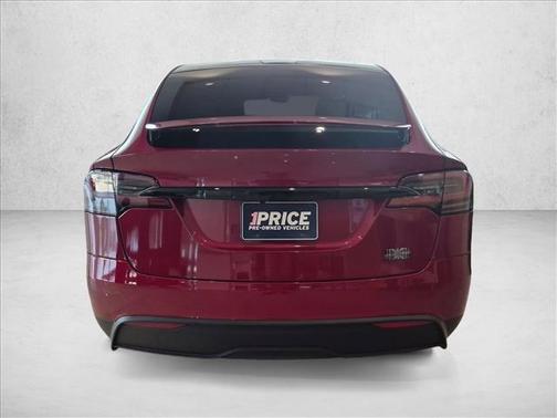Red 2026 Tesla Model X Plaid