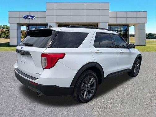 OXFORD WHITE 2021 Ford Explorer XLT