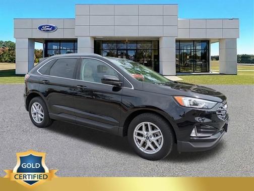 AGATE BLACK METALLIC 2021 Ford Edge SEL