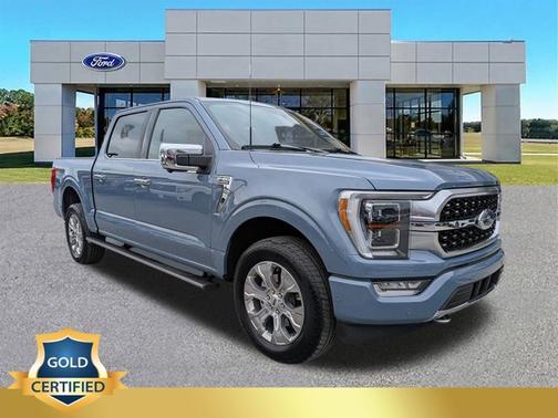 AZURE GRAY METALLIC TRICOAT 2023 Ford F-150 PLATINUM