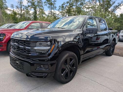 AGATE BLACK METALLIC 2025 Ford F-150 STX