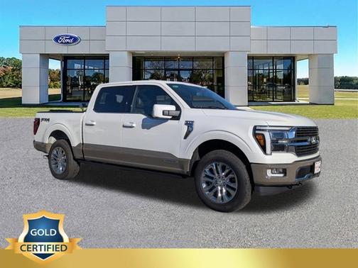 STAR WHITE METALLIC TRICOAT 2025 Ford F-150 KING RANCH