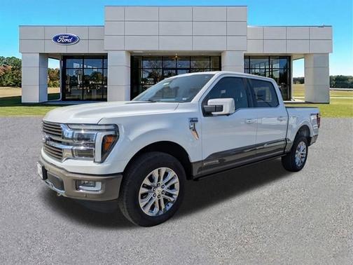 STAR WHITE METALLIC TRICOAT 2025 Ford F-150 KING RANCH