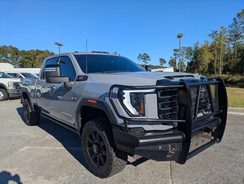 Gray 2025 GMC Sierra 1500 AT4