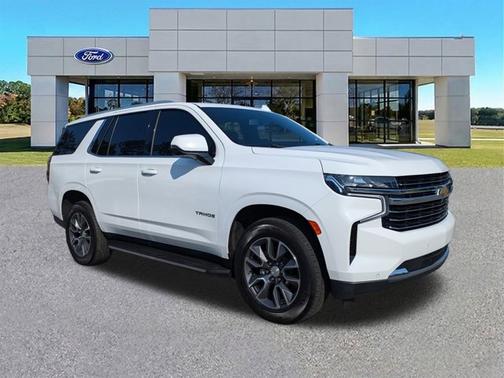 Summit White 2021 Chevrolet Tahoe LT