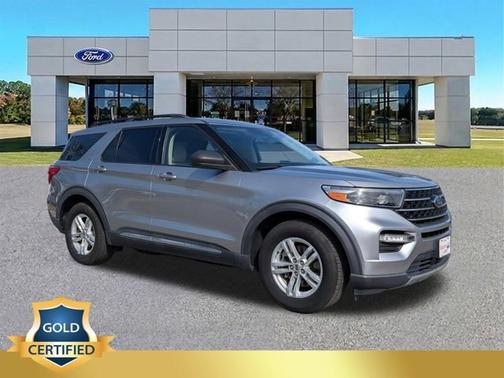 ICONIC SILVER METALLIC 2021 Ford Explorer XLT