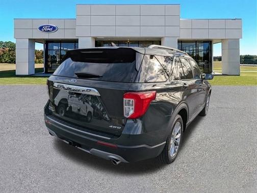 FORGED GREEN METALLIC 2023 Ford Explorer LIMITED