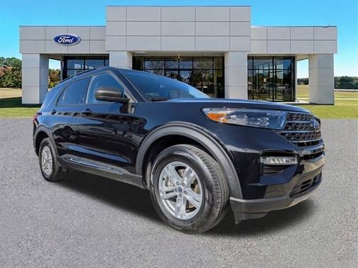 AGATE BLACK METALLIC 2023 Ford Explorer XLT