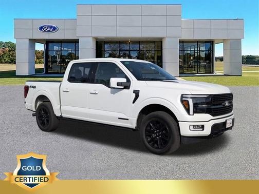 STAR WHITE METALLIC TRICOAT 2025 Ford F-150 PLATINUM