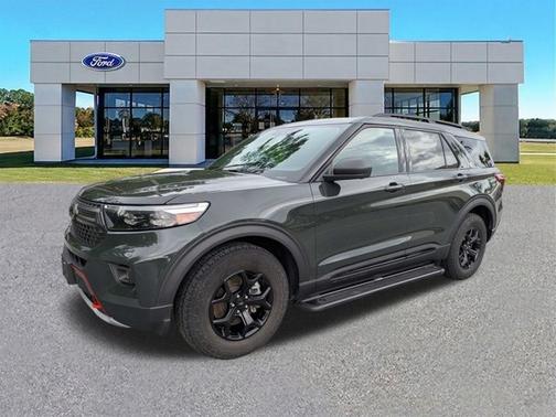 FORGED GREEN METALLIC 2023 Ford Explorer TIMBERLINE