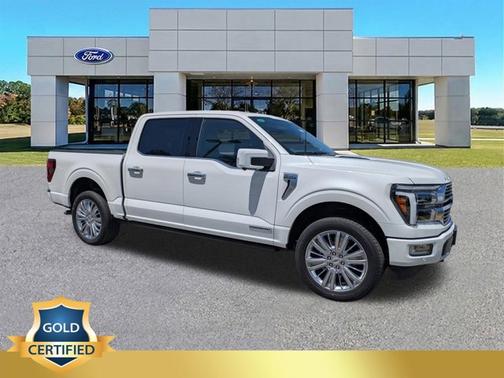 STAR WHITE METALLIC TRICOAT 2025 Ford F-150 PLATINUM