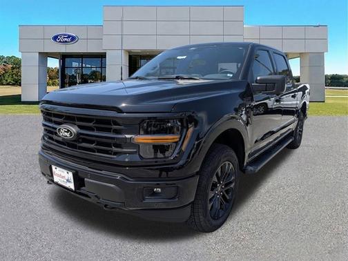 AGATE BLACK METALLIC 2025 Ford F-150 XLT