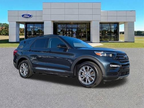 STONE BLUE METALLIC 2023 Ford Explorer XLT