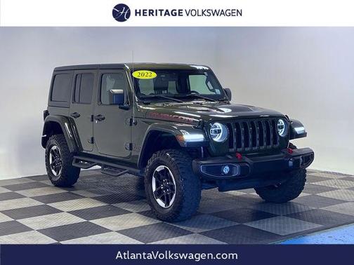 Sarge Green Clearcoat 2022 Jeep Wrangler Unlimited Rubicon