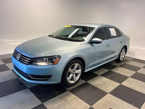 Blue 2012 Volkswagen Passat 2.5 SE