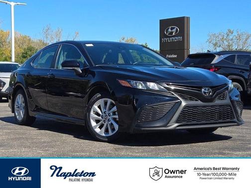 Midnight Black Metallic 2024 Toyota Camry SE
