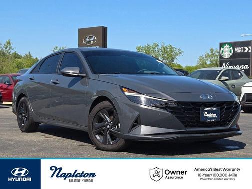 Gray 2023 Hyundai ELANTRA SEL