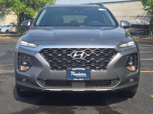 Machine Gray 2019 Hyundai SANTA FE 2.0T Limited
