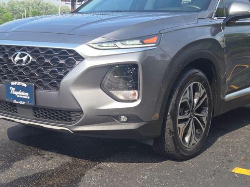 Machine Gray 2019 Hyundai SANTA FE 2.0T Limited