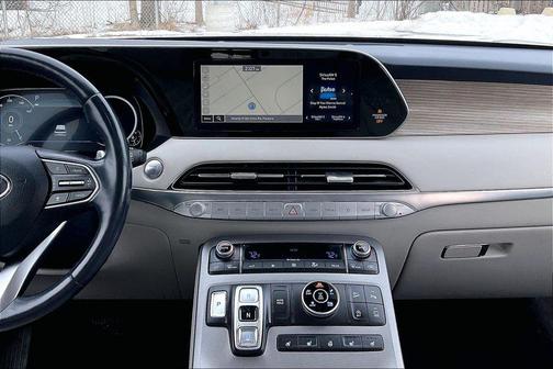 Hyper White 2021 Hyundai PALISADE Limited