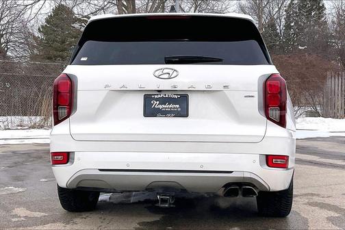 Hyper White 2021 Hyundai PALISADE Limited