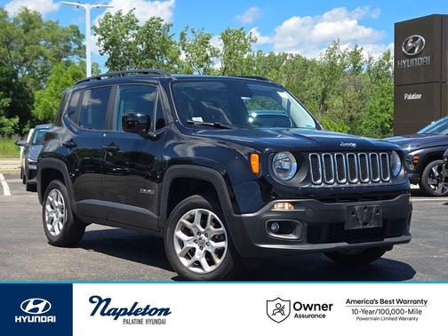 Black 2017 Jeep Renegade Latitude
