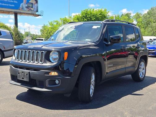 Black 2017 Jeep Renegade Latitude