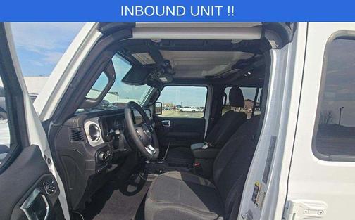 Bright White Clearcoat 2025 Jeep Wrangler 4xe Sahara