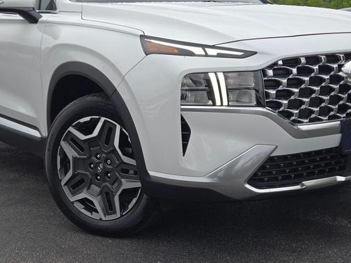 Serenity White Pearl 2023 Hyundai SANTA FE HEV SEL Premium