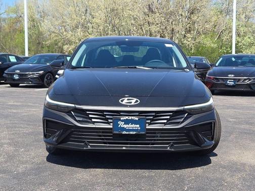 Black 2026 Hyundai ELANTRA HEV Blue