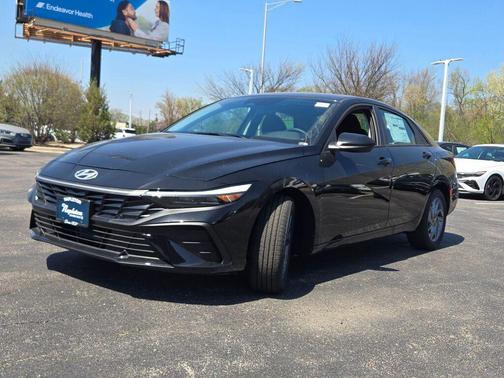 Black 2026 Hyundai ELANTRA HEV Blue
