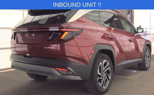 Red 2025 Hyundai TUCSON Hybrid Limited
