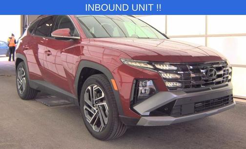 Red 2025 Hyundai TUCSON Hybrid Limited