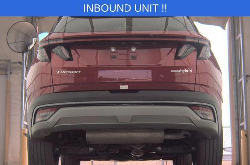 Red 2025 Hyundai TUCSON Hybrid Limited