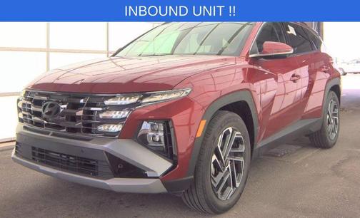 Red 2025 Hyundai TUCSON Hybrid Limited