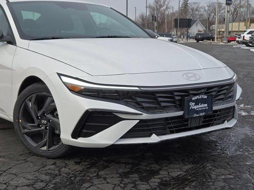 White 2026 Hyundai ELANTRA SEL SPORT PREMIUM