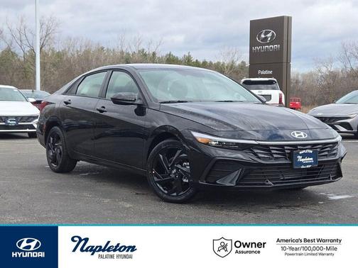 Black 2026 Hyundai ELANTRA SEL Sport