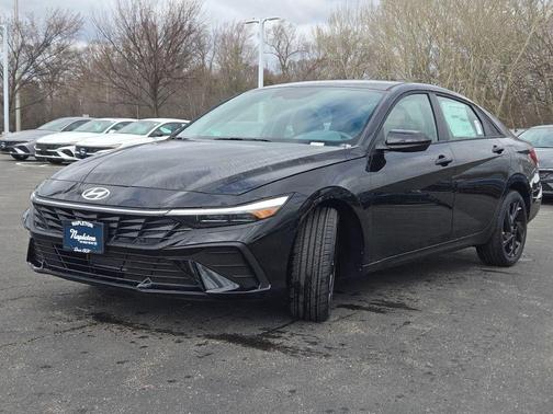 Black 2026 Hyundai ELANTRA SEL Sport