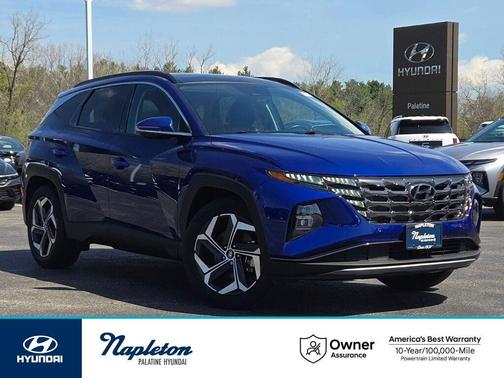 Intense Blue 2024 Hyundai TUCSON Limited