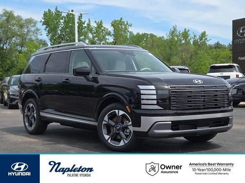 Abyss Black Pearl 2026 Hyundai Palisade Hybrid Limited