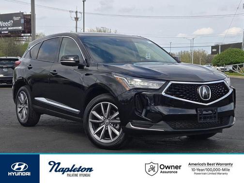 Majestic Black Pearl 2023 Acura RDX Technology Package