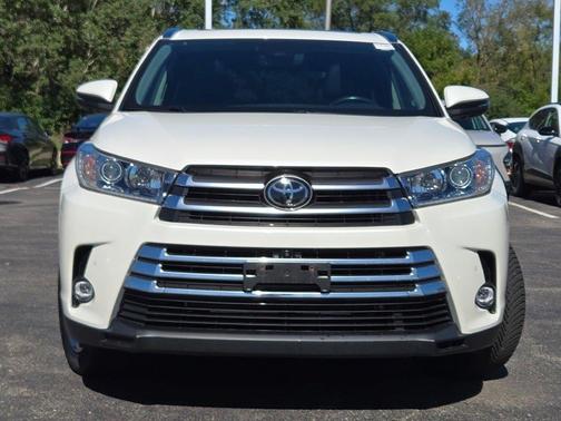Blizzard Pearl 2019 Toyota Highlander Limited Platinum