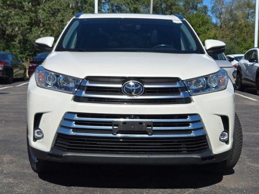 Blizzard Pearl 2019 Toyota Highlander Limited Platinum